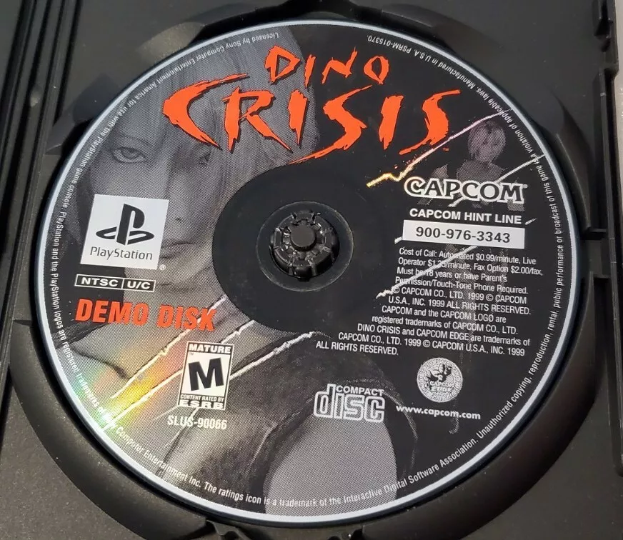 Dino Crisis (clássico Ps1) - Jogo Digital Ps3