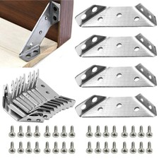 Universal Furniture Corner Connector Stainless Steel Angle Corner Brackets