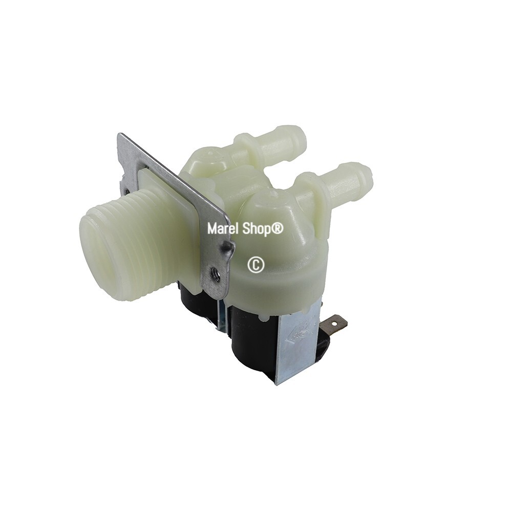 Elettrovalvola 2 Vie 180° 24 Volt-DC Corrente Continua Ingresso 3/4 Uscita 12 mm