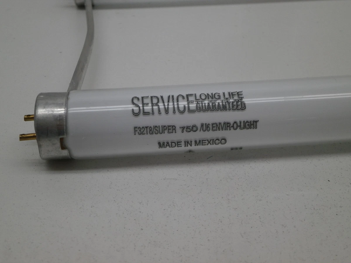 4 F32T8 SUPER750 U6 U Shaped Fluorescent Tube Lamp Bulb 32W 5000K FB32T8 FBO