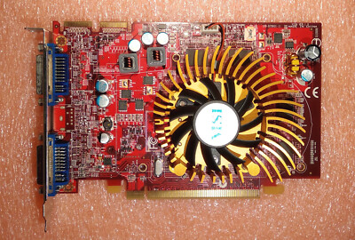 MSI Radeon HD4670 512 MB R4670-2D512/D3 OP-026858 109-B70931-11 PCIe Video Card