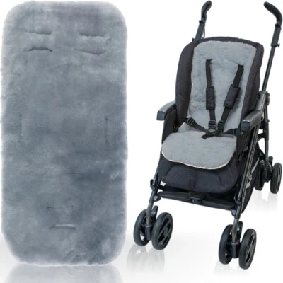 FILLIKID ECHTES MERINO LAMMFELL Auflage Buggy Wagen Autositz Einlage Kind Schaf Fell Baby