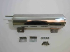 Overflow Radiator Tank Reservoir 3 X 10 Polished Aluminum Slim Universal Fit Overflow Radiator Tank Reservoir 3 X 10 Polished Aluminum Slim Universal Fit
