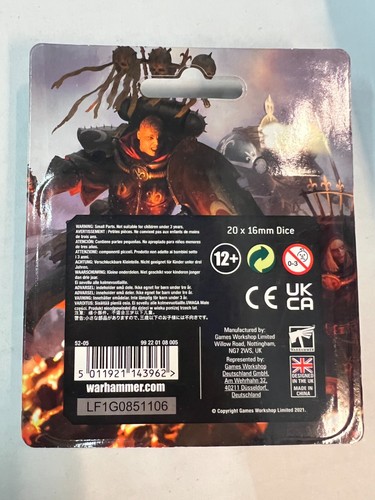 Adepta Sororitas Sisters of Battle Dice 40K Warhammer Games Workshop 40,000 NEW - Picture 2 of 2