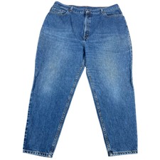 Vintage Levis 550 Relaxed Tapered Jeans Womens 22 (39x28) Blue Denim Made in USA
