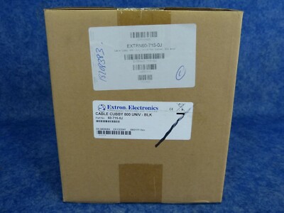 Extron Cable Cubby 800 UNIV BLK / One UNIV AC 60-715-0J OPEN Box (C1)