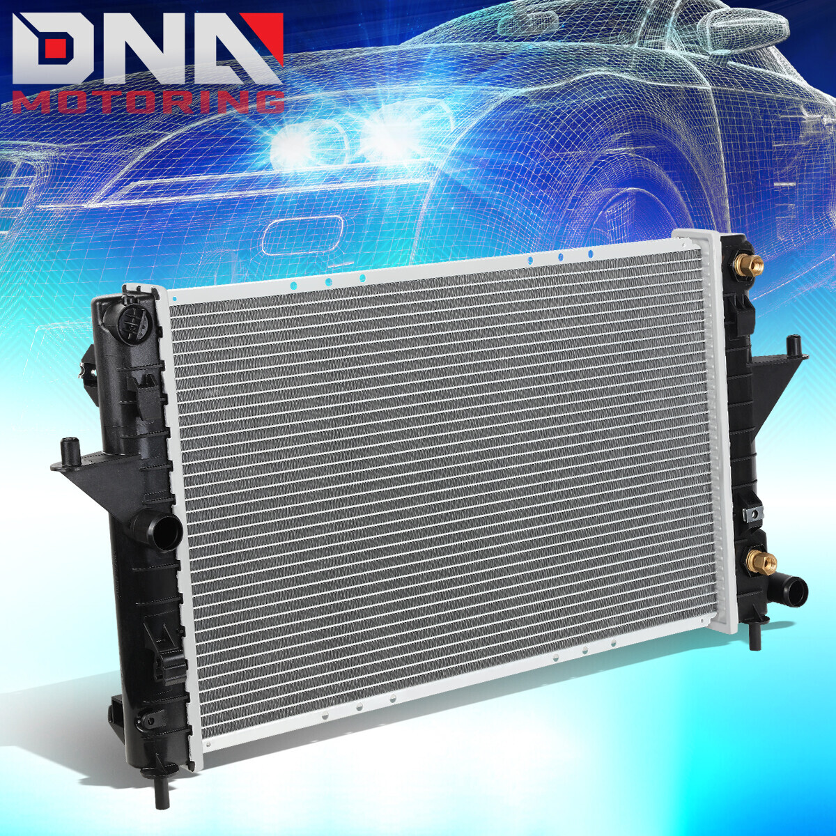 For 19942002 Saturn SC1 SL1 SL2 SL SW1 AT Radiator OE Style Aluminum