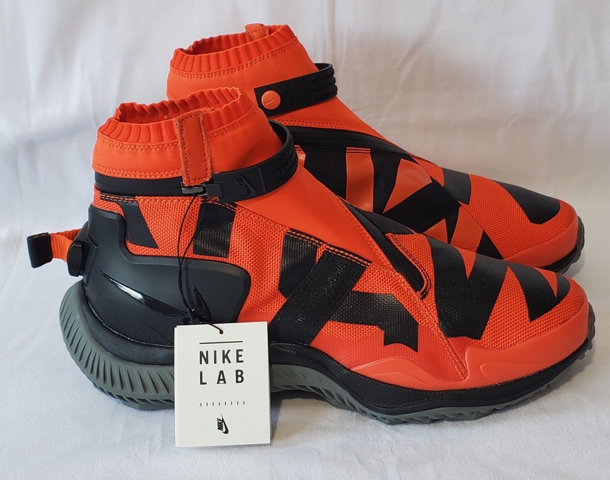 nike gaiter boot team orange
