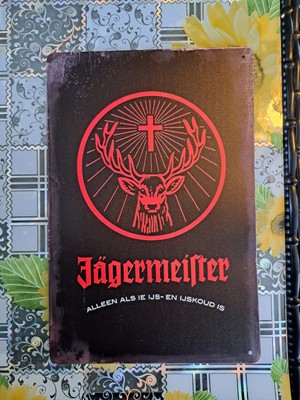Nostalgic-Art -  Garagen Blechschild Metallschild 20x30 cm - JÄGERMEISTER 