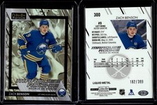 2023-24 O-Pee-Chee Platinum Marquee Rookie Liquid Metal Zach Benson /399