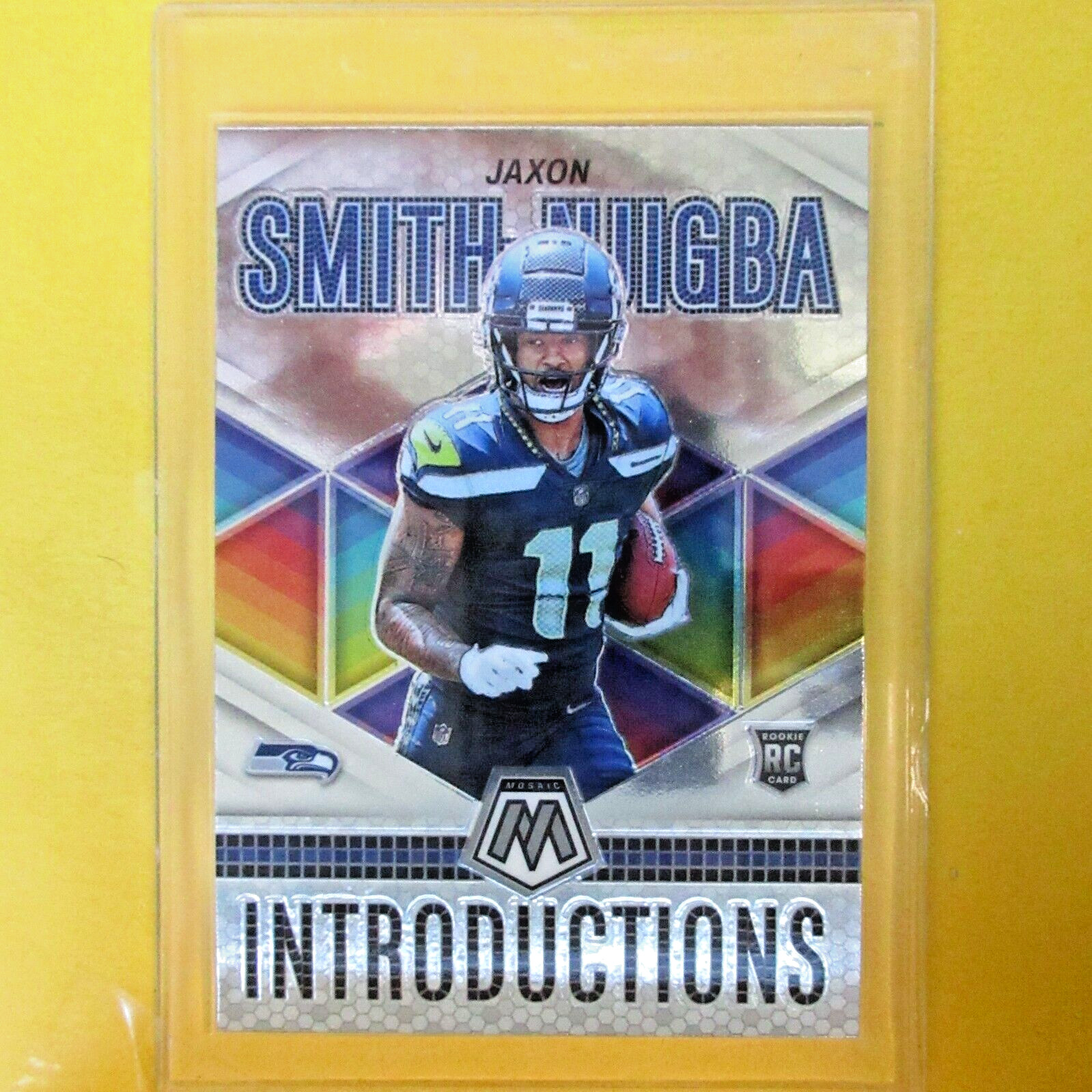 JAXON SMITH-NJIGBA  2023-24 Panini Mosaic INTRODUCTIONS #I-7 Seattle Seahawks
