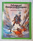 Adventure Pack 1 Advanced Dungeons And Dragons I13 9202 TSR 1987 AD&D FINE