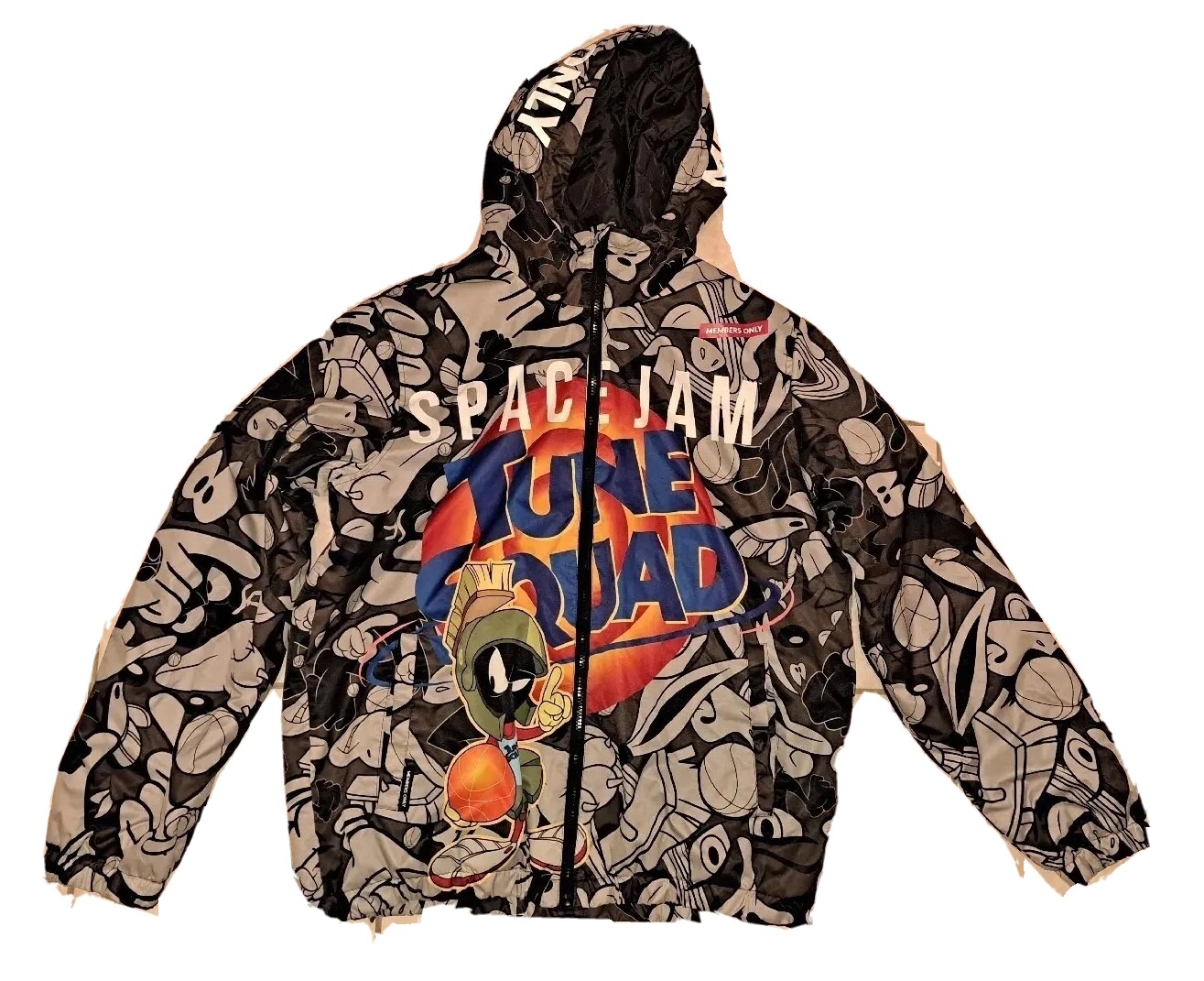 Space Jam Tune Squad New Legacy Hooded Jacket Size L Gem