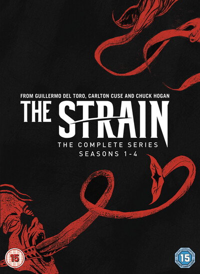 The Strain: The Complete Series (DVD) Max Charles Robin Atkin Downes Mía Maestro