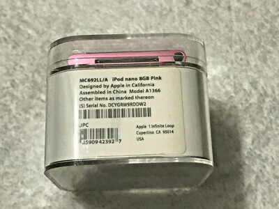 Apple iPod nano 8 GB 6th Generation - Pink for sale online | eBay