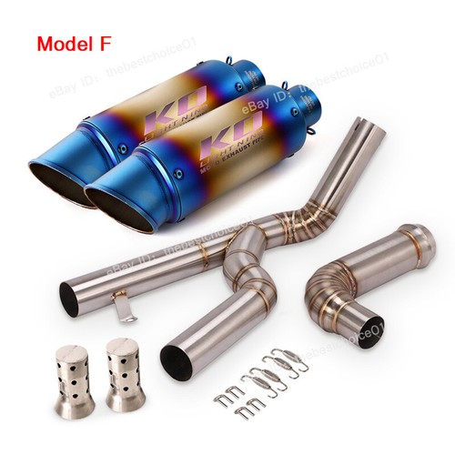 Modified Exhaust System Mid Connect Muffler Pipe For 1290 Super Duke R 2014-2016 - Picture 10 of 12
