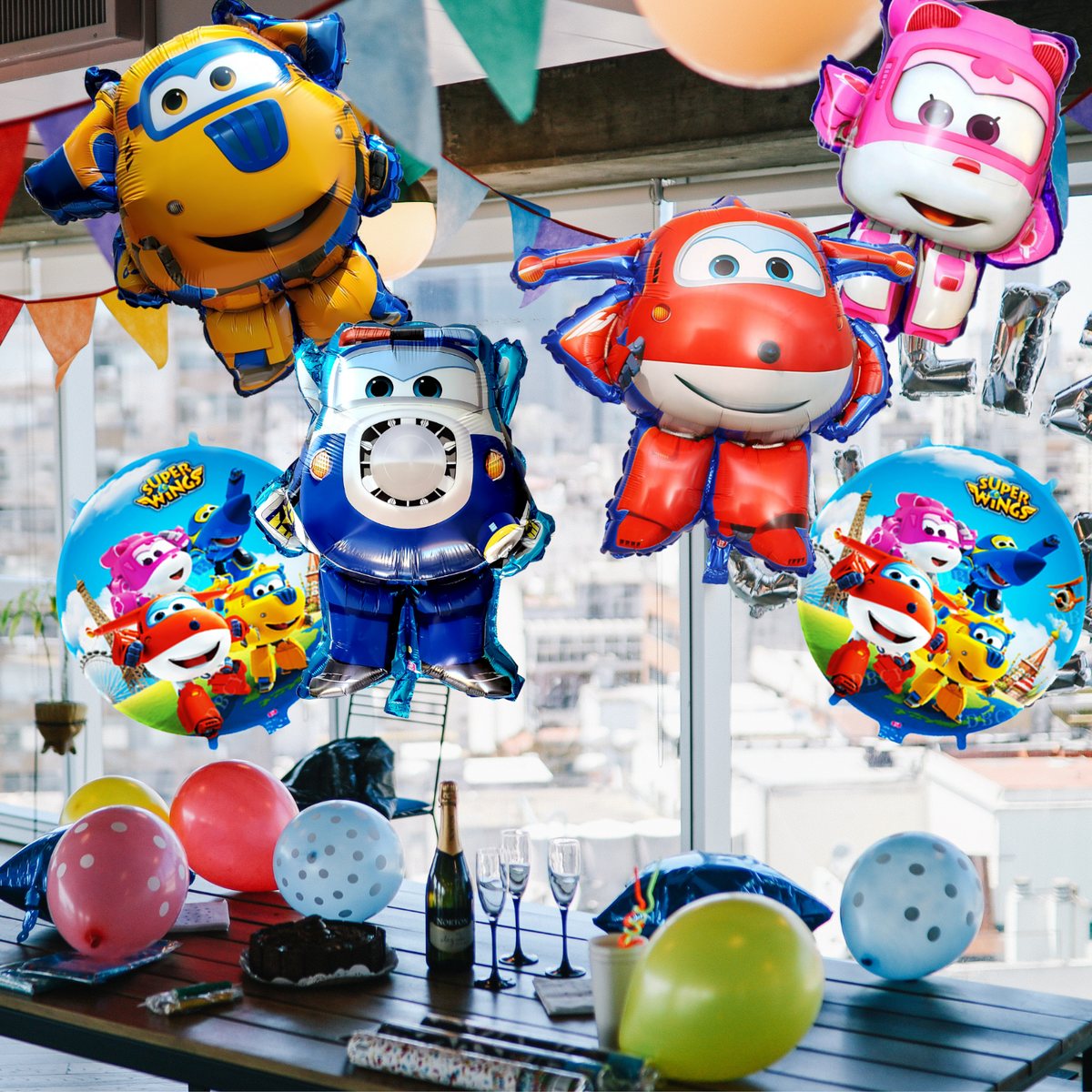 Inflatable Penguin Alvin And The Chipmunks Latex Balloons Birthday Party  Supplies Kit Decor Banner Decorations Backdrop Cake Topper Penguin Birthday, image size:1200x1200