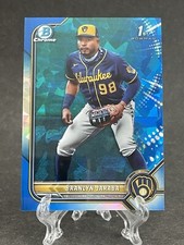 2022 1st Bowman Sapphire Chrome Prospect Branlyn Jaraba - Milwaukee #BCP-15 QTY
