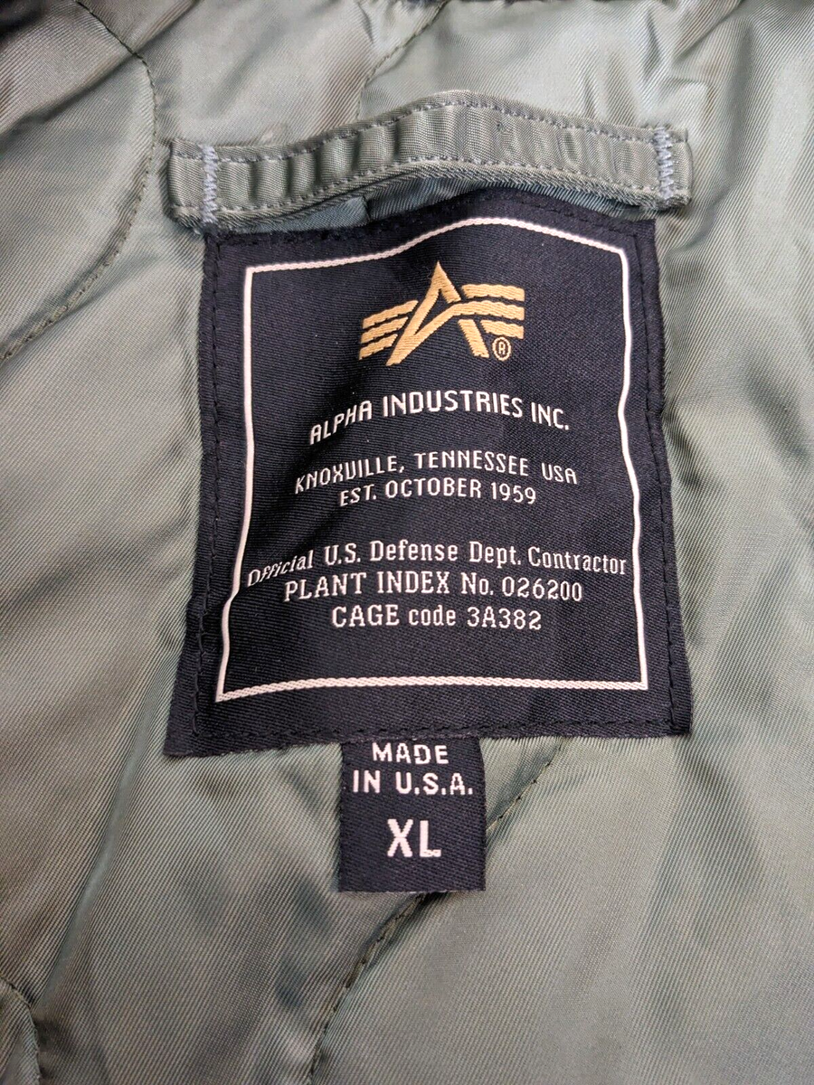 Vintage 90s Alpha Industries Flyers Bomber CWU-45 Military Patch