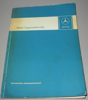 Werkstatthandbuch Mercedes W 123 200 D 220 D 240 D 300 D 200 230 250 280 280 E - Bild 1 von 4