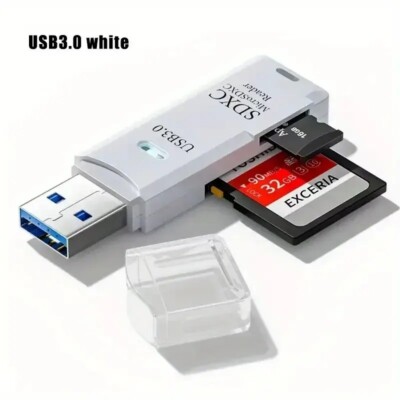 Kartenleser USB 3.0 Kartenlesegerät USB Stick Card Reader  Adapter Micro SD XC