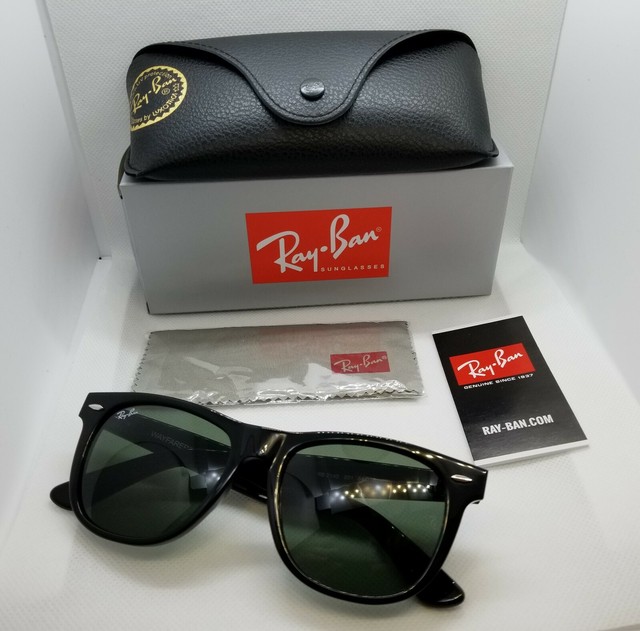 black wayfarer sunglasses ebay