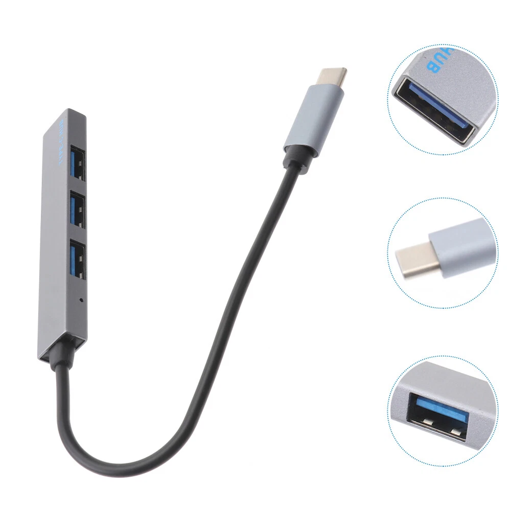 USB Splitter Hub with Fast Charging & Data Transfer for Multiple Devices
