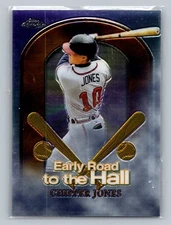 1999 Topps Chrome Early Road to the Hall Chipper Jones #ER6 Atlanta Braves
