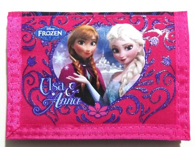 FROZEN Geldbörse rosa SCHNEEKÖNIGIN für Kinder Mädchen