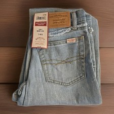 Levi's Girls Wide Leg Denim Jeans Sz 7 Reg NWT