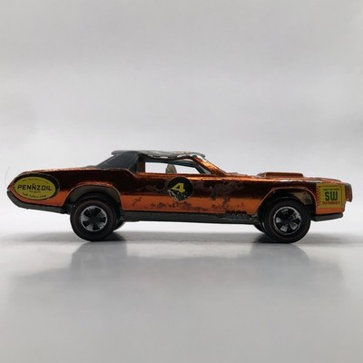 Hot Wheels カスタム エルドラド　香港製 1967 Hot Wheels Redline Custom Eldorado 1967/1968 Orange White Interior