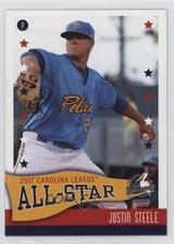 2017 Choice Carolina League All-Stars Justin Steele #46 14ty
