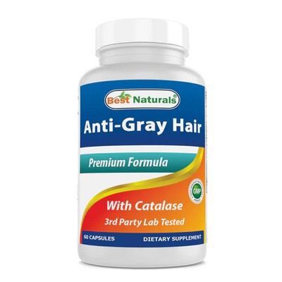 Anti Gray Hair Formula 60 Caps  by Best Naturals