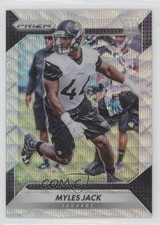 2016 Panini Prizm Rookie Blue Wave Prizm 13/149 Myles Jack #295 05nn