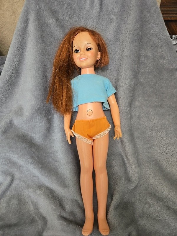 Vintage Chrissy Doll and Dolls Hair Does Not Grow Needs TLC