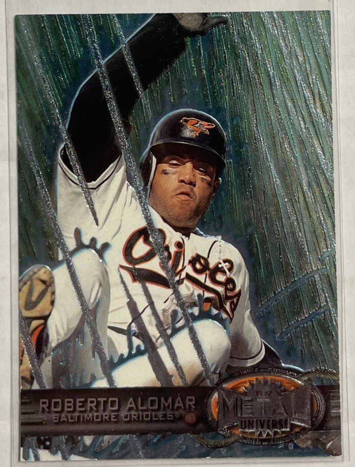 1997 Fleer Metal Baseball Roberto Alomar Base Card #1 Complete Your Set! ⚾️