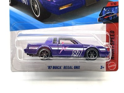 2026 Hot Wheels '87 Buick Regal GNX Treasure Hunt #9 SUPER CUSTOM WHEEL SWAP (b)