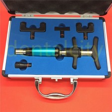 Chiropractic Adjusting Tool Spine Activator Adjusting Gun 6 Levels 4 Heads.