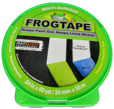 FrogTape  Multi-Surface Painters Tape W/ Paintblock Absorbent Micro Barrier NEW