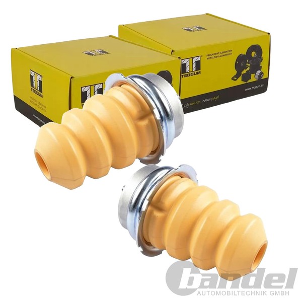 2X Tedgum Anschlagpuffer Federung Hinten Passend FüR CitroËN Jumper Fiat Ducato-image