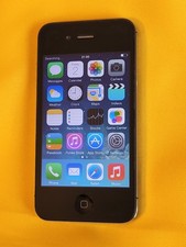 Apple iPhone 4 A1349 CDMA Black 8GB Network Locked Sprint B H 90 See Pic. AS IS