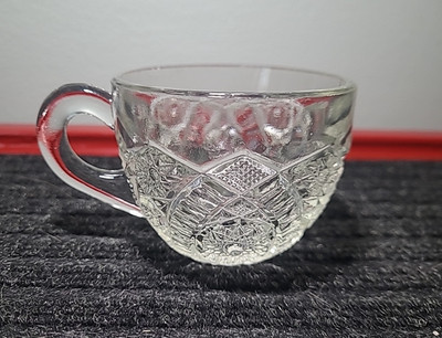 McKee Concord Punch Cup - Vintage Clear Glass 6oz - Replacement