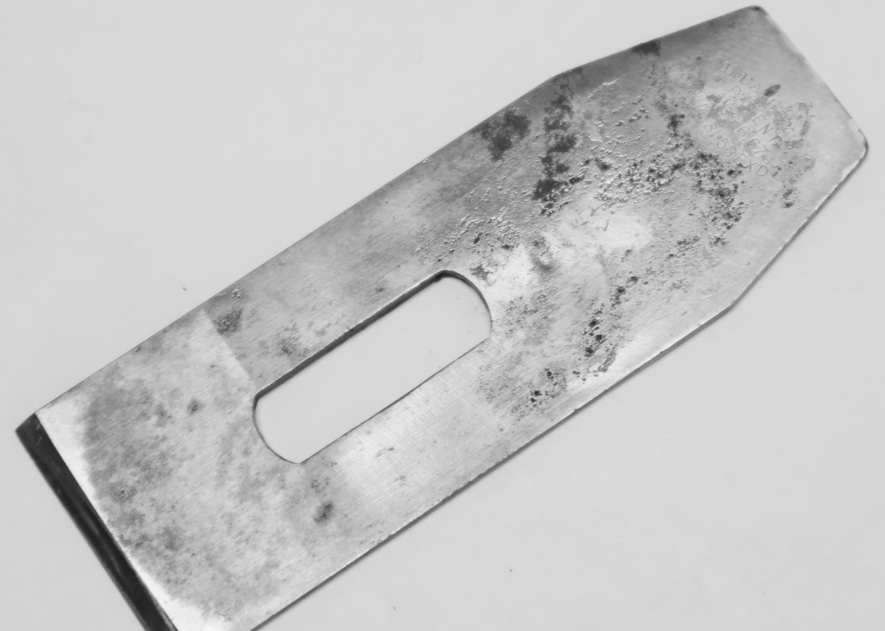 1 5/8" L Bailey's Patent Block Plane Cutter / 1858 + 1867 / MTT