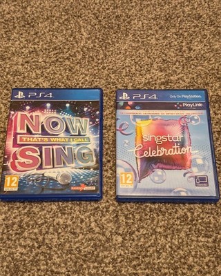 Singstar Celebration & Now That's What I Call Sing, Sony PlayStation 4 PS4 PAL 