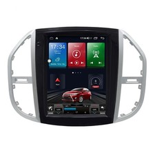 12.1'' Car Radio Wireless Android Auto CarPlay 4 64GB For 2016-2018 Benz Metris