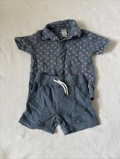 Boys Carters Shirt And Shorts Set