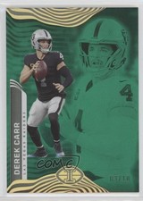 2022 Panini Illusions Trophy Collection Green 3/10 Derek Carr #56 0y7m