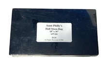 Aunt Philly’s Half Moon Rug VHS Toothbrush Method Instructions New Sealed 25:24