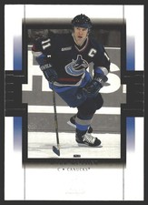 Mark Messier #85 1999-00 SP Authentic Vancouver Canucks