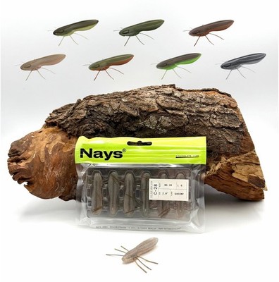 Nays BG 20 5,1cm 3,2g Insektenimitat Bug Käfer Gummiköder Barsch Köder DA